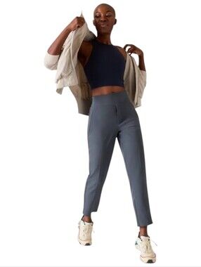 Athleta Endless High Rise Pant Granite Women's 4